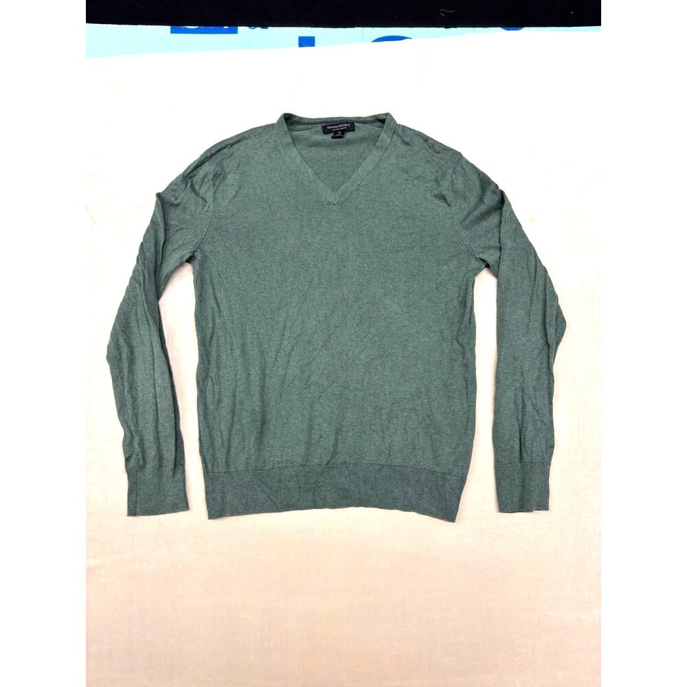 V Neck Sweater Banana Republic Cashmere Olive